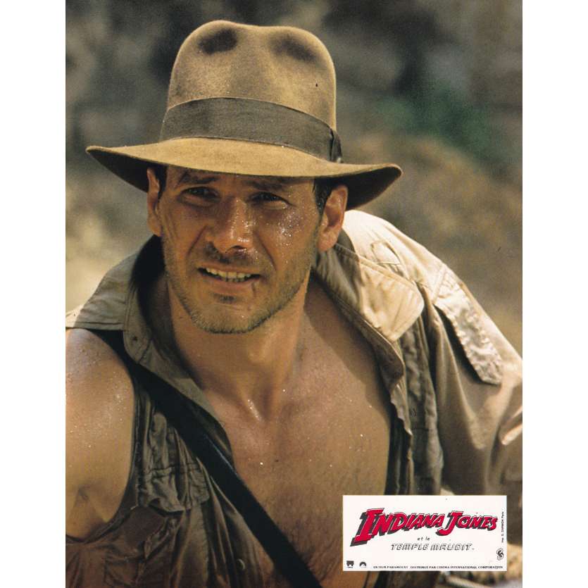 INDIANA JONES ET LE TEMPLE MAUDIT Photo de film N03 - 21x30 cm. - 1984 - Harrison Ford, Steven Spielberg