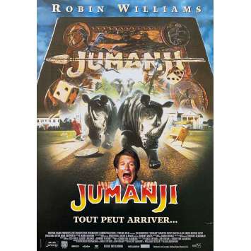 JUMANJI Synopsis 2p - 21x30 cm. - 1995 - Robin Williams, Joe Johnston
