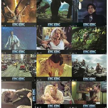 KING KONG (2005) Lobby Cards x12 - 9x12 in. - 2005 - Peter Jackson, Naomi Watts