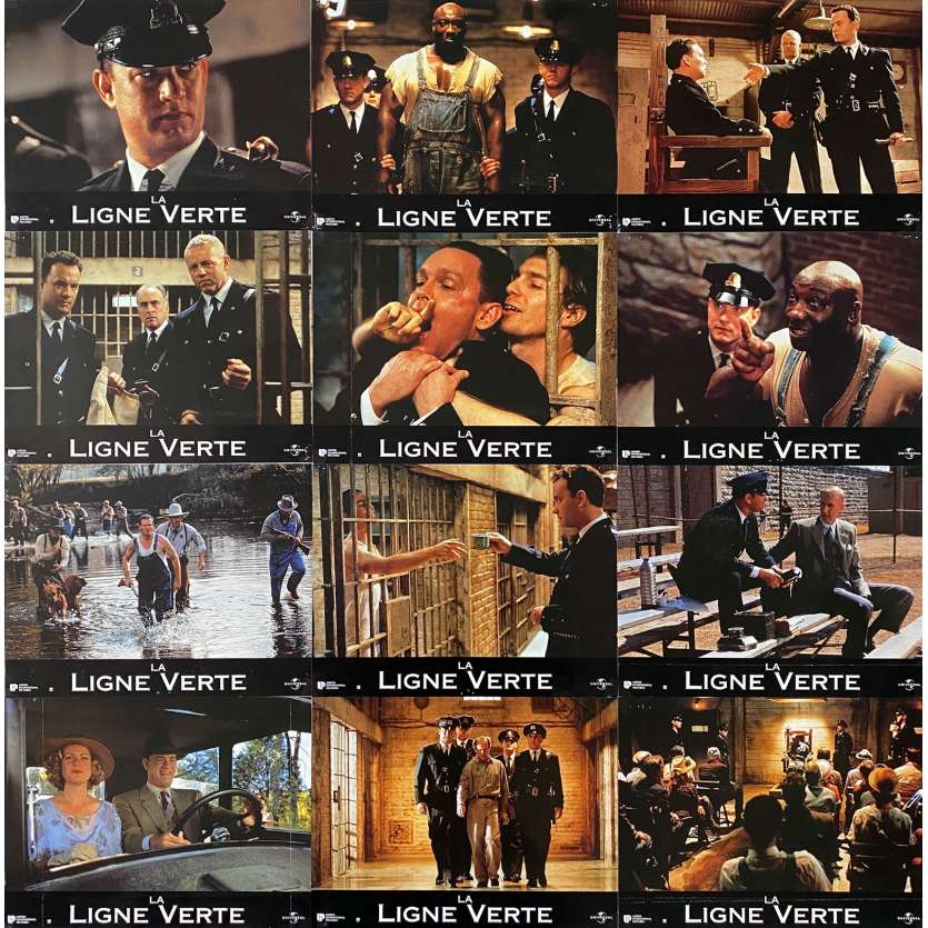 LA LIGNE VERTE Photos de film x12 - 21x30 cm. - 1999 - Tom Hanks, Franck Darabont