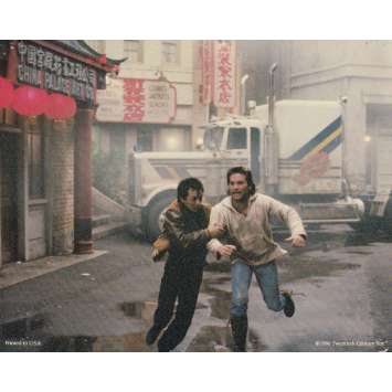 LES AVENTURES DE JACK BURTON Photo de film N06 - 20x25 cm. - 1986 - Kurt Russel, John Carpenter