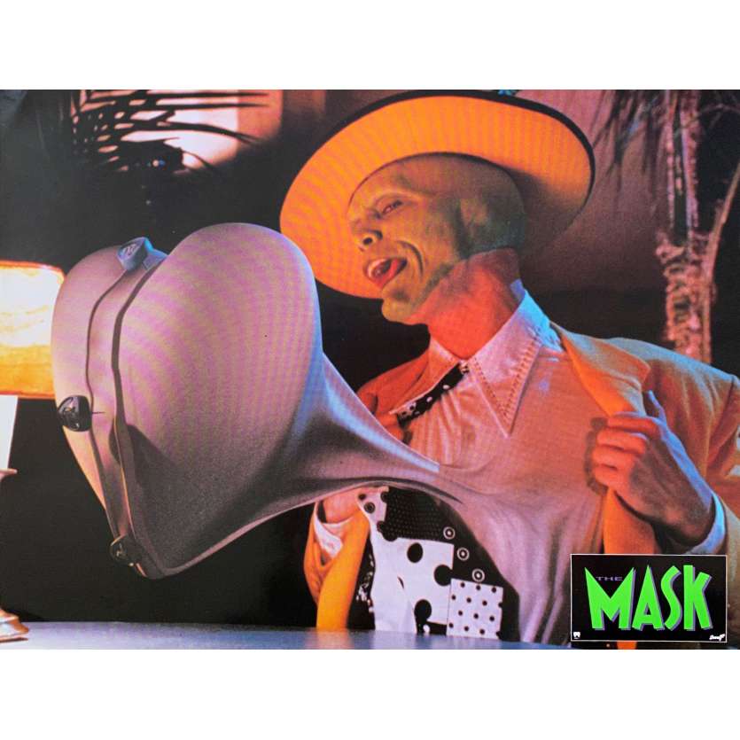 THE MASK Lobby Card N01 - 12x15 in. - 1994 - Chuck Russel, Jim Carrey