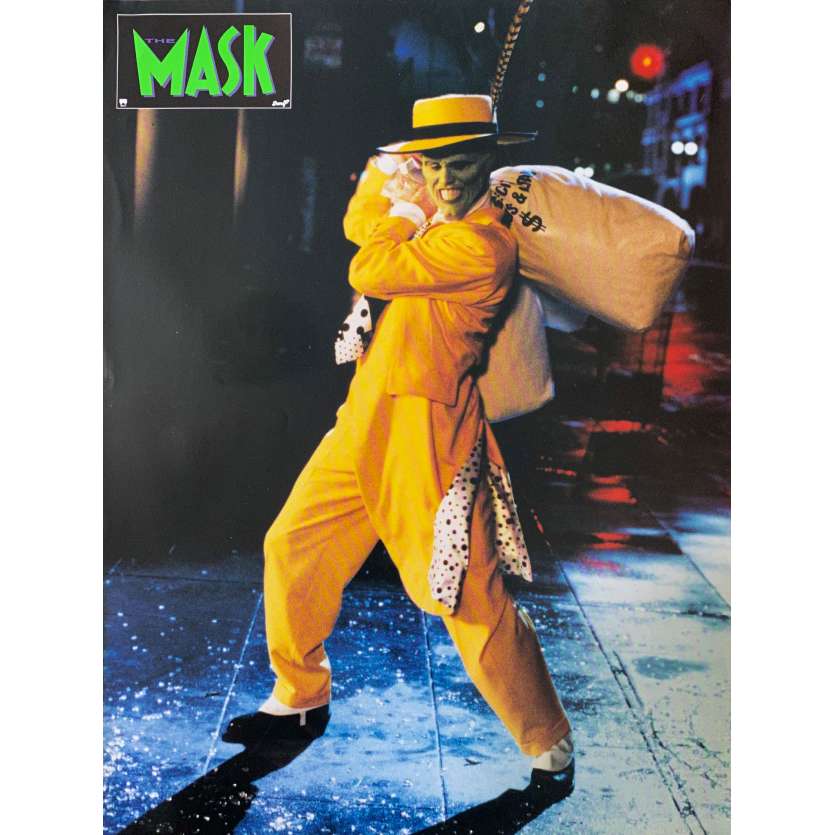 THE MASK Lobby Card N05 - 12x15 in. - 1994 - Chuck Russel, Jim Carrey