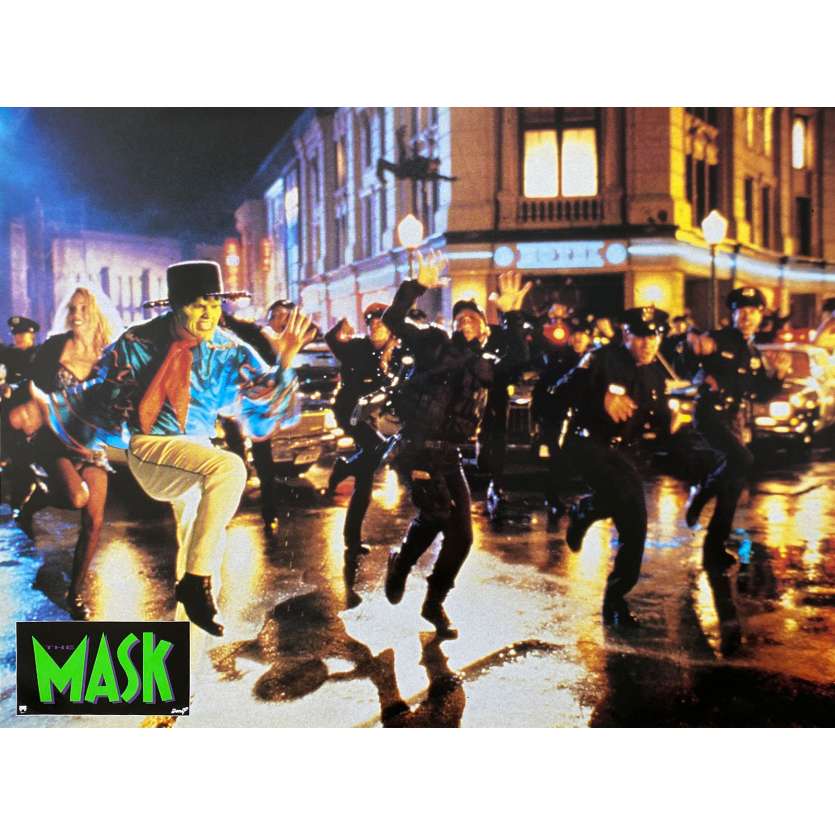 THE MASK Photo de film N07 - 30x40 cm. - 1994 - Jim Carrey, Chuck Russel
