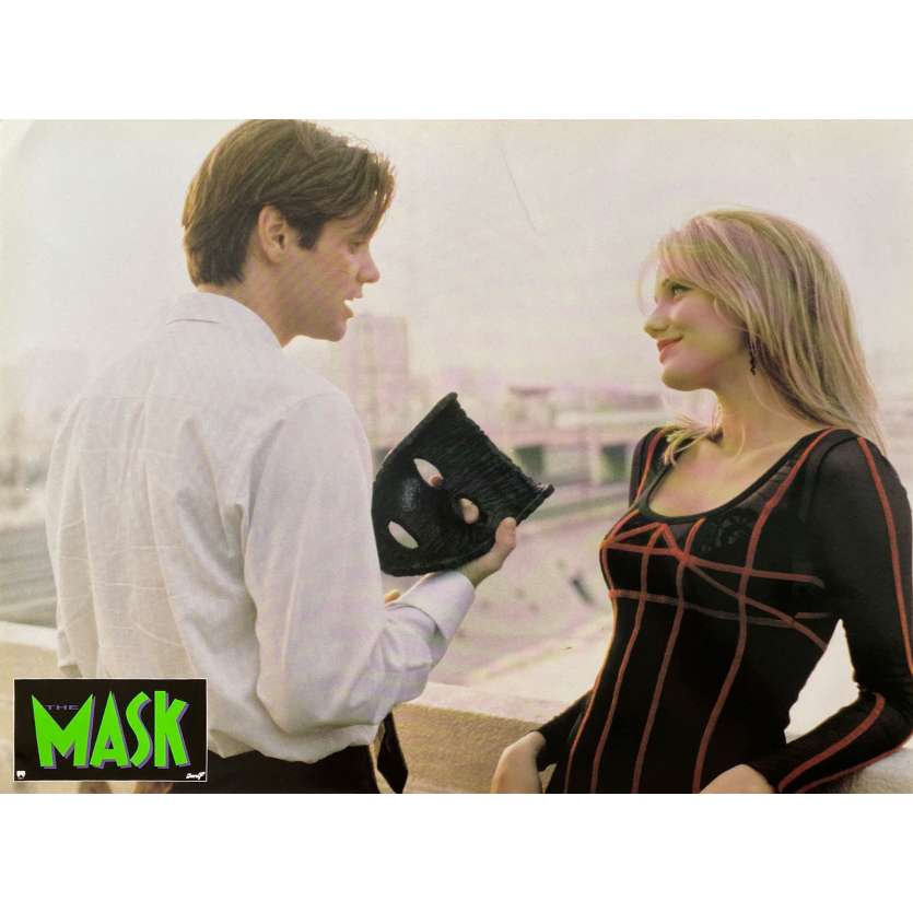 THE MASK Photo de film N08 - 30x40 cm. - 1994 - Jim Carrey, Chuck Russel