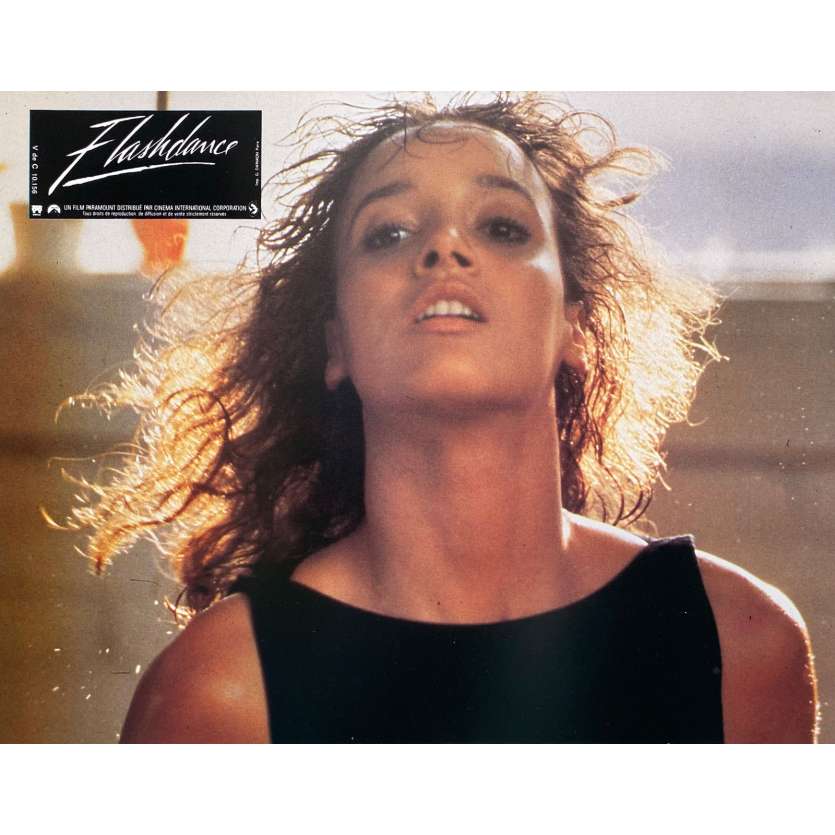 FLASHDANCE Lobby Card N02 - 9x12 in. - 1983 - Adrian Lyne, Jennifer Beals