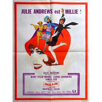 THOROUGHLY MODERN MILLIE Movie Poster- 23x32 in. - 1967 - George Roy Hill, Julie Andrews