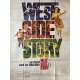 WEST SIDE STORY Movie Poster- 47x63 in. - 1961/R1980 - Robert Wise, Natalie Wood