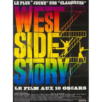 WEST SIDE STORY Affiche de cinéma- 120x160 cm. - 1961/R1970 - Natalie Wood, Robert Wise