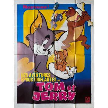 TOM AND JERRY ADVENTURES Movie Poster- 47x63 in. - 1970 - Chuck Jones, William Hanna