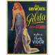 GILDA French Linen Movie Poster- 47x63 in. - 1946/R1972 - Charles Vidor, Rita Hayworth