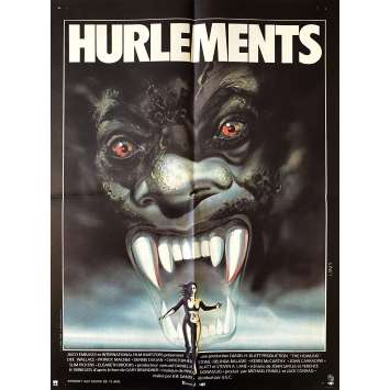 HURLEMENTS Affiche de film- 40x60 cm. - 1981 - Patrick McNee, Joe Dante HURLEMENTS Affiche de film- 40x60 cm. - 1981 - Patrick McNee, Joe Dante