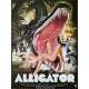 THE GREAT ALLIGATOR Movie Poster- 15x21 in. - 1979 - Sergio Martino, Barbara Bach