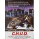 CHUD Affiche de cinéma- 40x54 cm. - 1984 - John Heard, Douglas Cheek