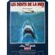 JAWS Movie Poster- 15x21 in. - 1975 - Steven Spielberg, Roy Sheider