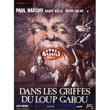 THE NIGHT OF THE HOWLING BEAST Movie Poster- 47x63 in. - 1975 - Miguel Iglesias, Paul Naschy