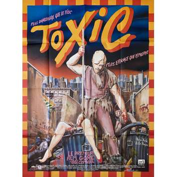 THE TOXIC AVENGER Movie Poster- 47x63 in. - 1984 - Lloyd Kaufman, Andree Maranda