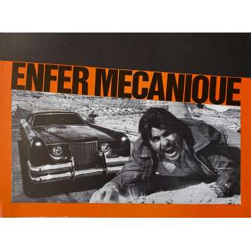 ENFER MECANIQUE Synopsis 4p - 24x30 cm. - 1977 - James Brolin, Elliot Silverstein