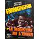 FRANKENSTEIN AND THE MONSTER FROM HELL Herald 2p - 9x12 in. - 1974 - Terence Fisher, Peter Cushing