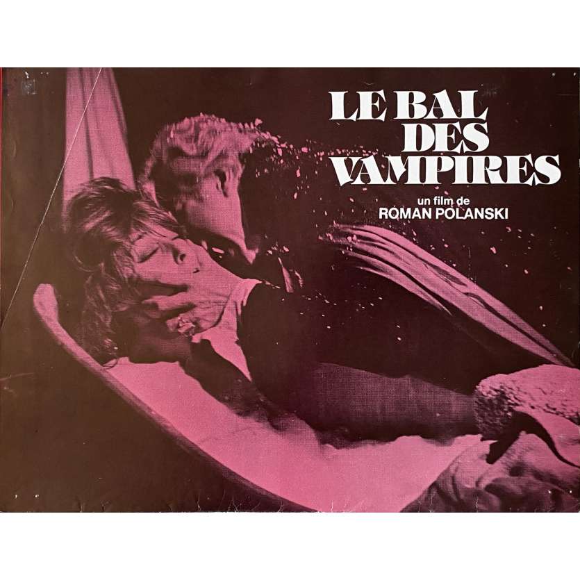 LE BAL DES VAMPIRES Synopsis 4p - 24x30 cm. - 1967 - Sharon Tate, Roman Polanski