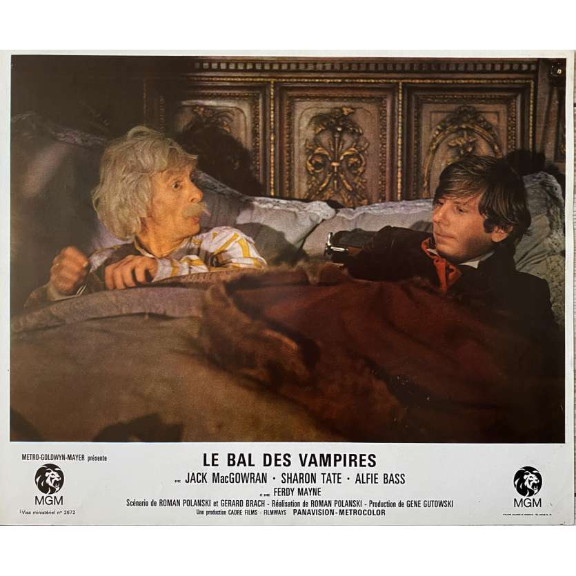 THE FEARLESS VAMPIRE KILLERS Lobby Card N02 - 10x12 in. - 1967 - Roman Polanski, Sharon Tate