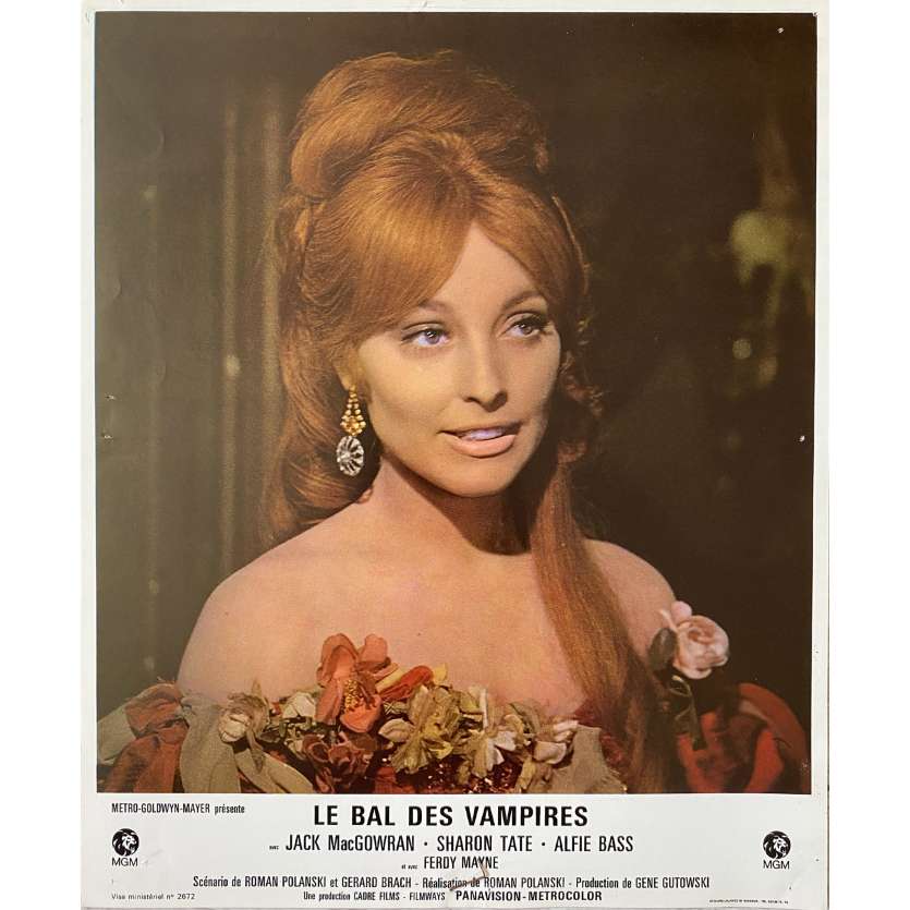LE BAL DES VAMPIRES Photo de film N04 - 24x30 cm. - 1967 - Sharon Tate, Roman Polanski