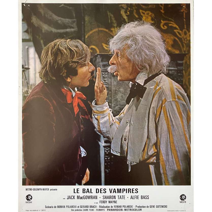 THE FEARLESS VAMPIRE KILLERS Lobby Card N05 - 10x12 in. - 1967 - Roman Polanski, Sharon Tate