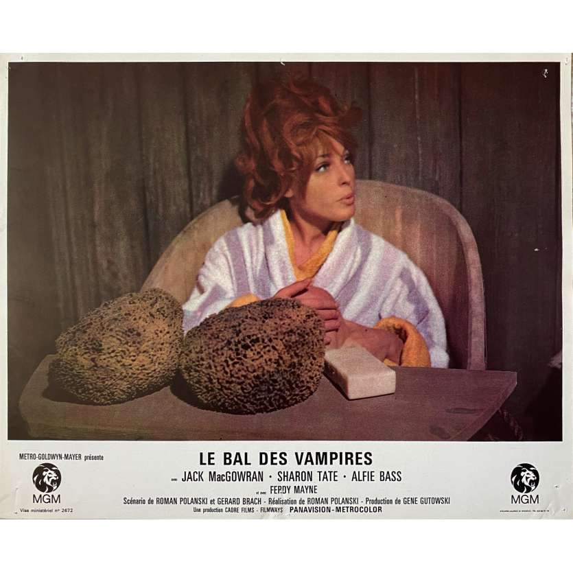 LE BAL DES VAMPIRES Photo de film N06 - 24x30 cm. - 1967 - Sharon Tate, Roman Polanski