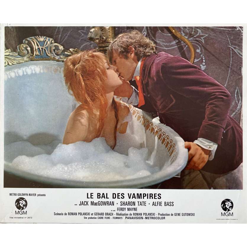 THE FEARLESS VAMPIRE KILLERS Lobby Card N07 - 10x12 in. - 1967 - Roman Polanski, Sharon Tate