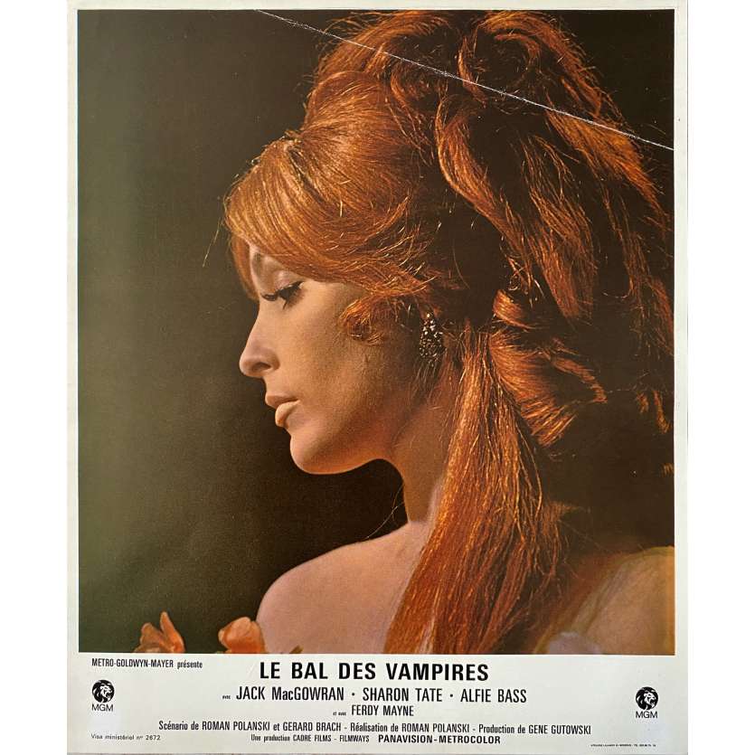 LE BAL DES VAMPIRES Photo de film N09 - 24x30 cm. - 1967 - Sharon Tate, Roman Polanski