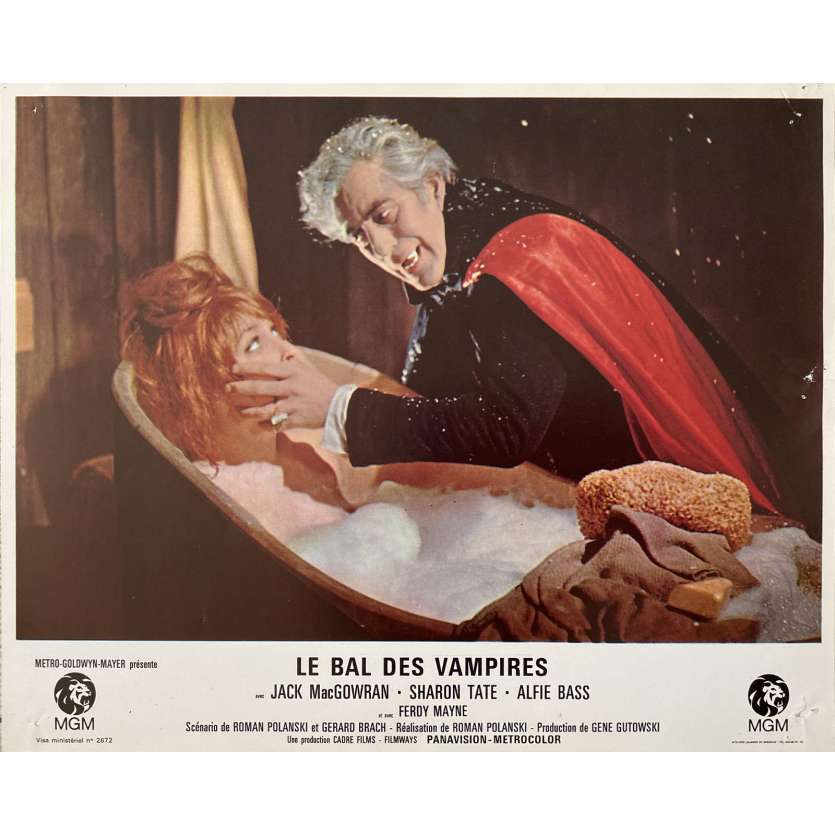 LE BAL DES VAMPIRES Photo de film N11 - 24x30 cm. - 1967 - Sharon Tate, Roman Polanski