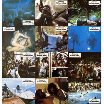 PIRANHA 2 LES TUEURS VOLANTS Photos de film x12 - 21x30 cm. - 1981 - Lance Henriksen, James Cameron