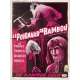 LE POIGNARD DE BAMBOU Affiche de cinéma- 35x55 cm. - 1959 - Eduard Franz, Edward L. Cahn