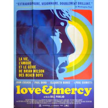 LOVE & MERCY Original Movie Poster, Beach Boys, 47x63 - 2015 - John Cusack