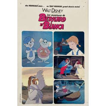RESCUERS Herald- 7x9 in. - 1977 - Walt Disney, Eva Gabor