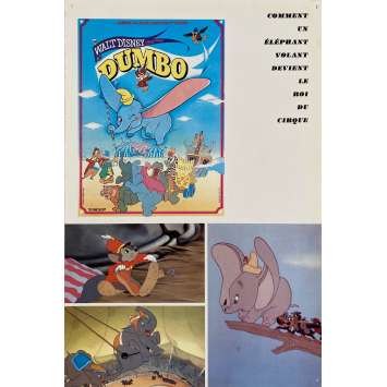 DUMBO Synopsis- 18x24 cm. - 1941/R1970 - Sterling Holloway, Walt Disney