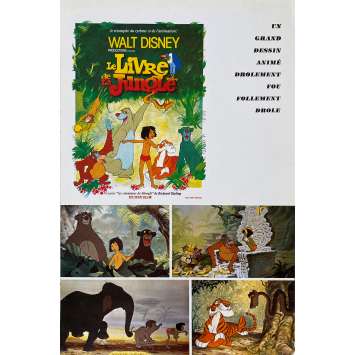 LE LIVRE DE LA JUNGLE Synopsis- 18x24 cm. - 1967/R1979 - Louis Prima, Walt Disney