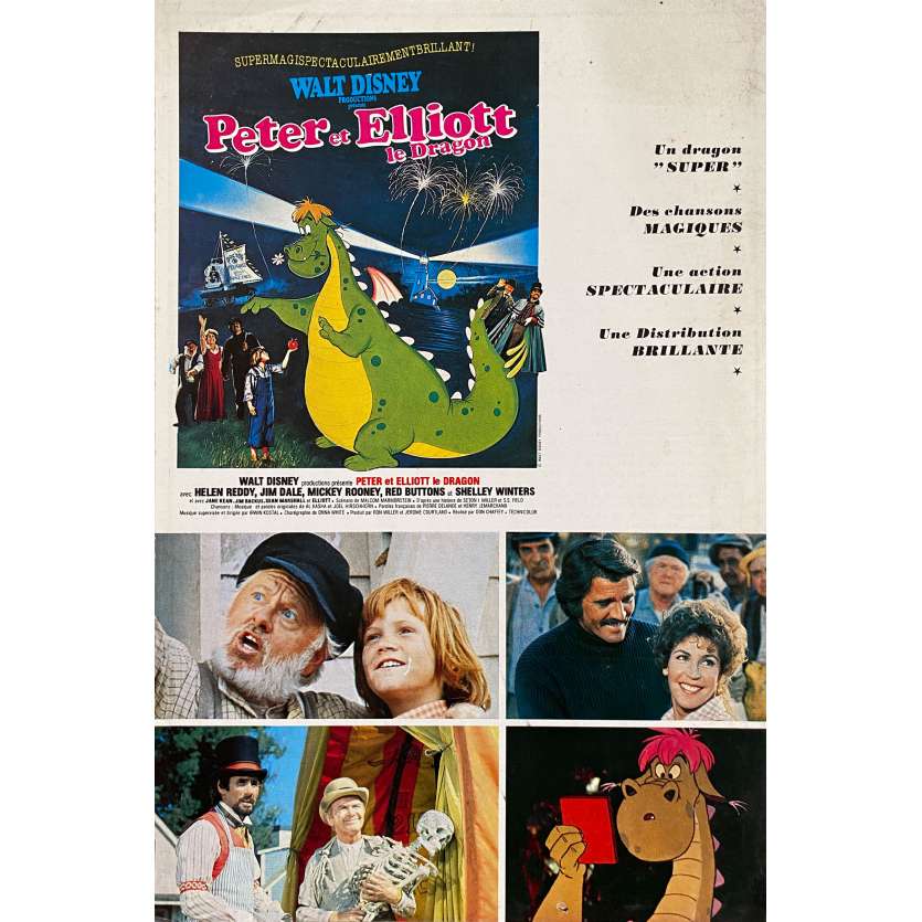 PETE'S DRAGON Herald- 7x9 in. - 1977 - Walt Disney, Sean Marshall