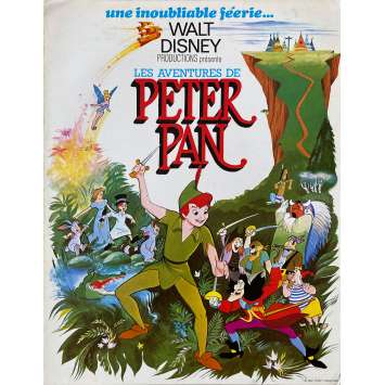 PETER PAN Herald 4p - 10x12 in. - 1953/R1977 - Walt Disney, Bobby Driscoll