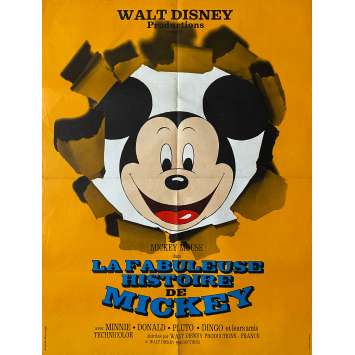 THE MICKEY MOUSE ANNIVERSARY SHOW Movie Poster- 23x32 in. - 1968 - Walt Disney, Peter Renaday