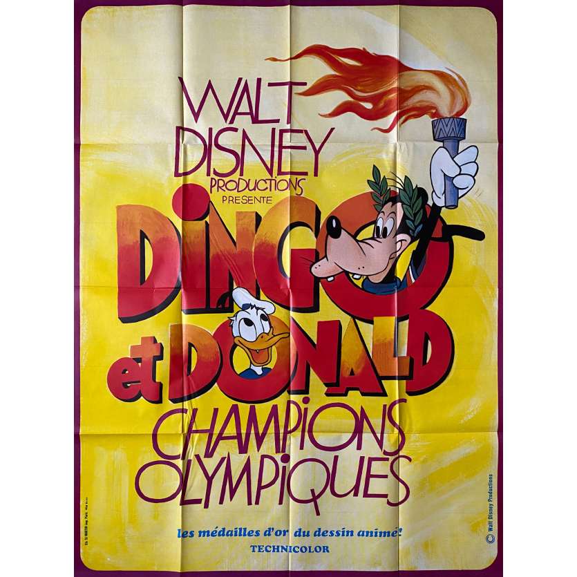 SUPERSTAR GOOFY Movie Poster- 47x63 in. - 1972 - Walt Disney, Jack Hannah