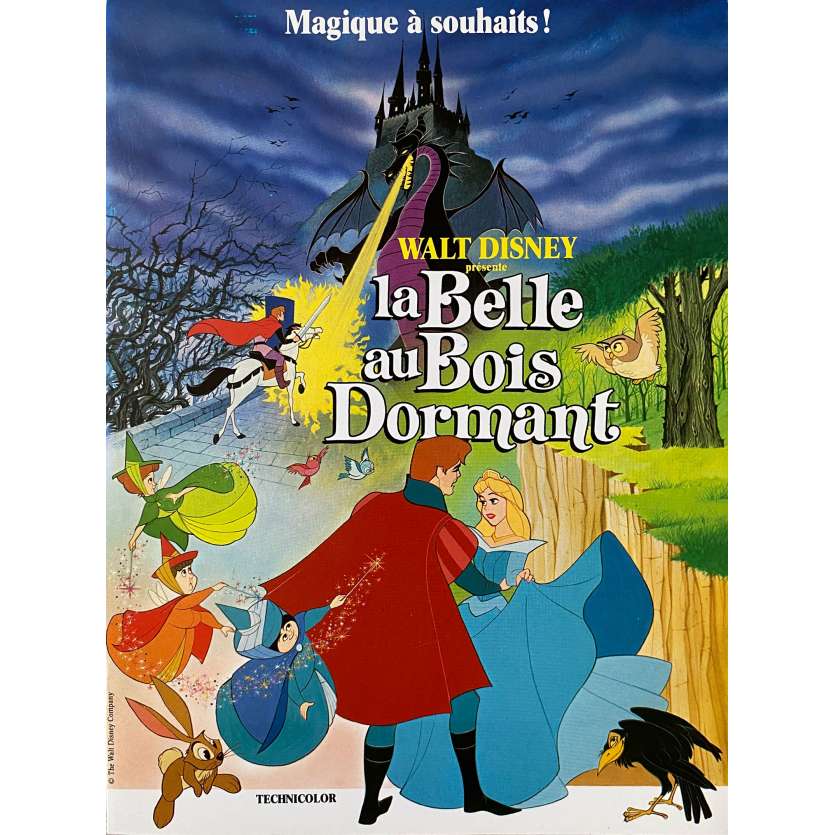 LA BELLE AU BOIS DORMANT Dossier de presse 16p - 18x24 cm. - 1959/R1981 - Mary Costa, Walt Disney
