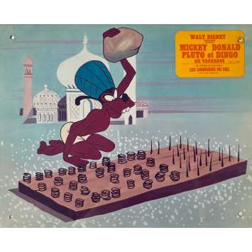 MICKEY DONALD PLUTO ET DINGO EN VACANCES Photos de film N01 - 24x30 cm. - 1974 - Donald Duck, Walt Disney