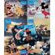 MICKEY MOUSE JUBILEE SHOW Lobby Cards x7 - 9x12 in. - 1978 - Walt Disney, Mickey Mouse