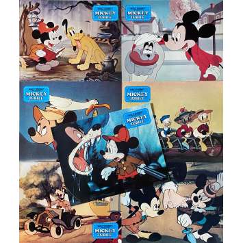MICKEY MOUSE JUBILEE SHOW Lobby Cards x7 - 9x12 in. - 1978 - Walt Disney, Mickey Mouse
