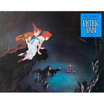 PETER PAN Lobby Card N02 - 10x12 in. - 1953/R1977 - Walt Disney, Bobby Driscoll