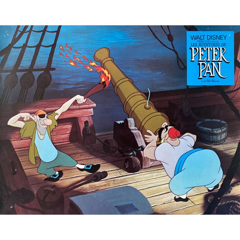 PETER PAN Lobby Card N05 - 10x12 in. - 1953/R1977 - Walt Disney, Bobby Driscoll