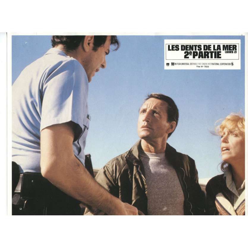 LES DENTS DE LA MER 2 Photos x7 FR '75 Spielberg Jaws Lobby Cards