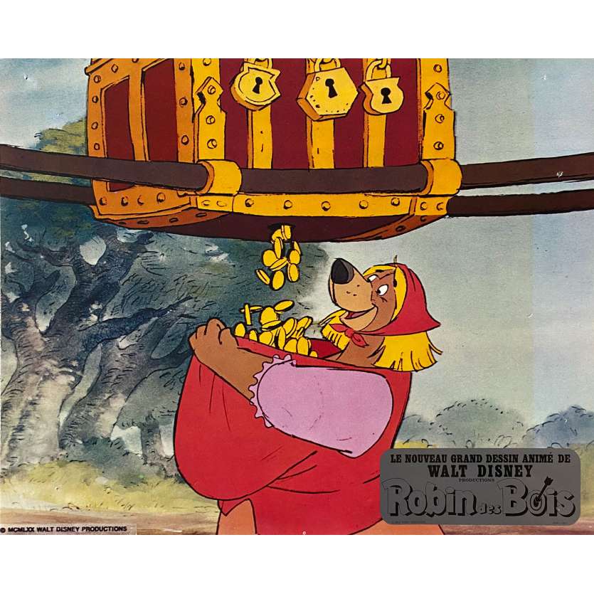 ROBIN DES BOIS Disney Photo de film N06 - 24x30 cm. - 1973 - Brian Beford, Walt Disney