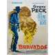 THE BRAVADOS Movie Poster- 23x32 in. - 1958 - Henry King, Gregory Peck